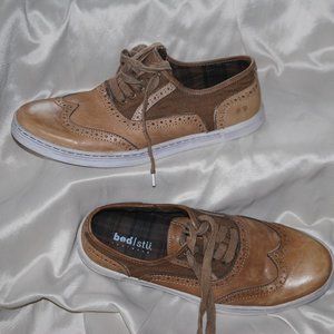 Virtually new Bed/Stu loafers. Light brown leather. Size 10.5